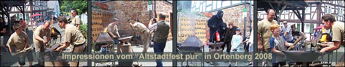 Impressionen vom Altstadtfest pur in Ortenberg 2008